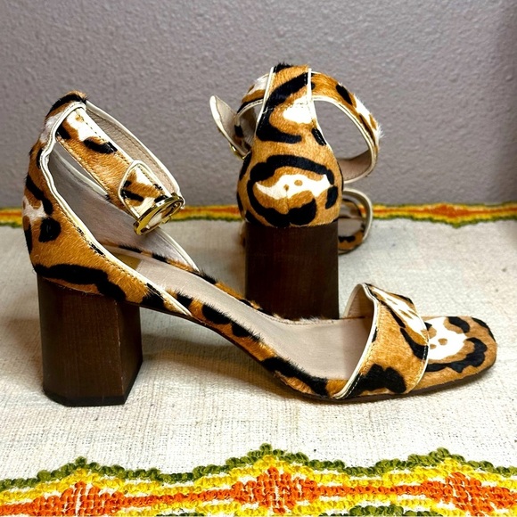 Louise et Cie Animal print Strap Sandals sz 7M​ - Picture 1 of 9